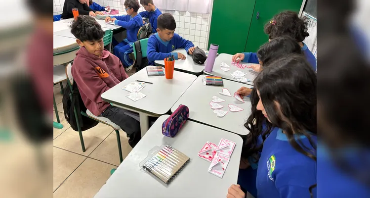 Confira a série de registros do amplo trabalho realizado pelos educandos.