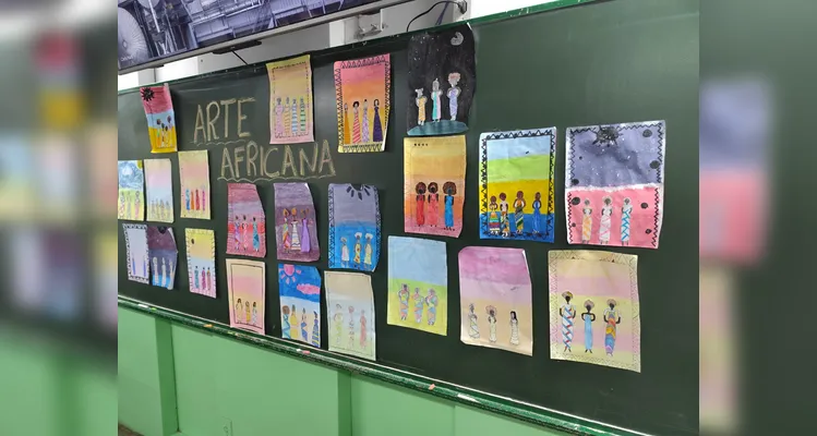 Confira os registros do trabalho em sala de aula.