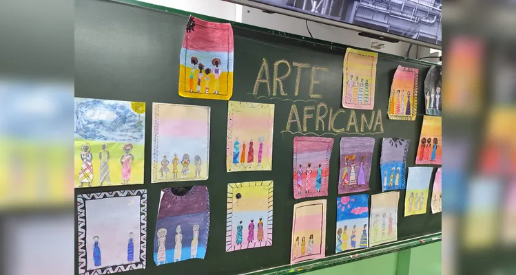 Confira os registros do trabalho em sala de aula.