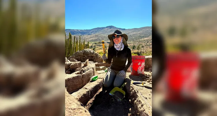 Estudante da UEPG participa de pesquisa arqueológica no Peru