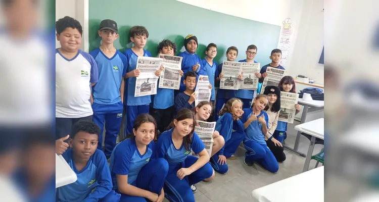 Confira os registros do trabalho em sala de aula.