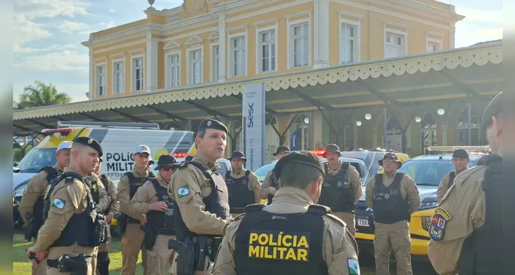 Operação Omnis fiscaliza veículos e estabelecimentos durante ação em PG