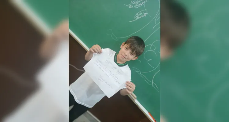 Confira os registros em sala de aula.