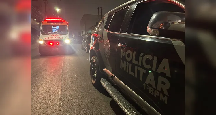 Jovem é esfaqueado após confusão e fica gravemente ferido em PG