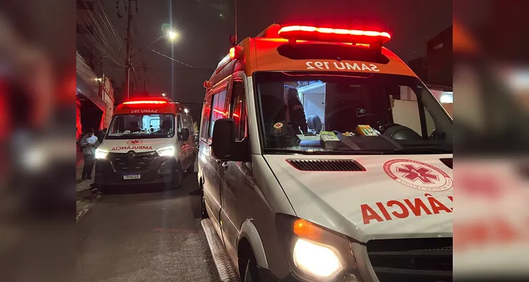 Jovem é esfaqueado após confusão e fica gravemente ferido em PG
