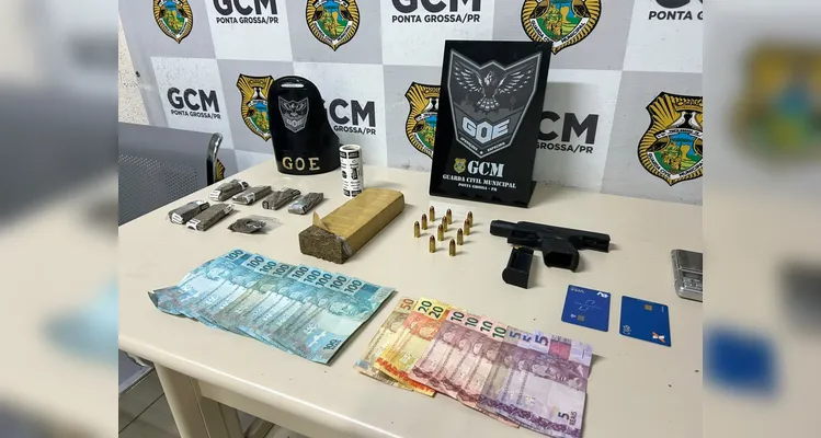 A ocorrência teve início durante patrulhamento ostensivo no bairro Ronda
