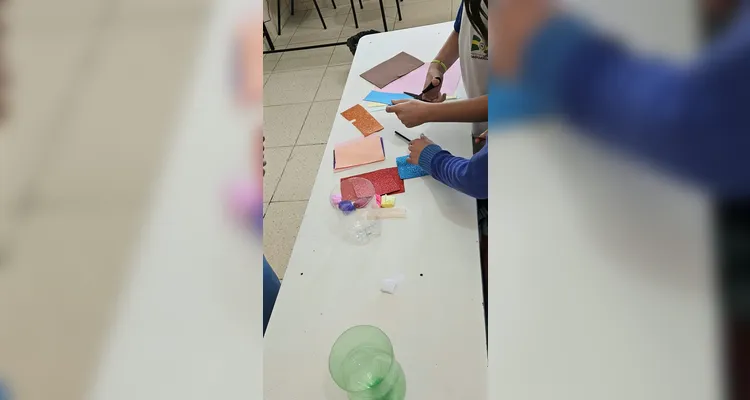 Confira os registros do trabalho dentro e fora da sala de aula.
