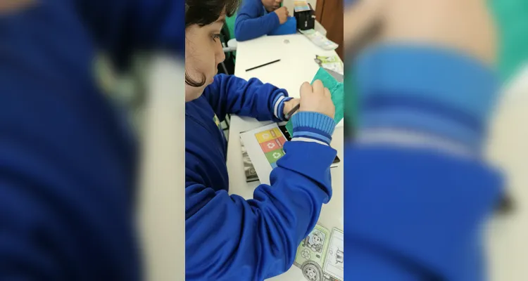 Confira os registros do trabalho dentro e fora da sala de aula.