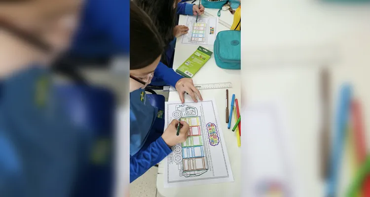 Confira os registros do trabalho dentro e fora da sala de aula.