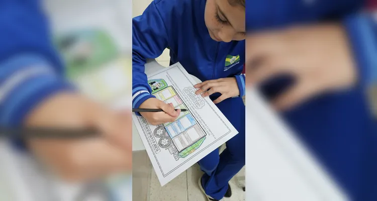 Confira os registros do trabalho dentro e fora da sala de aula.
