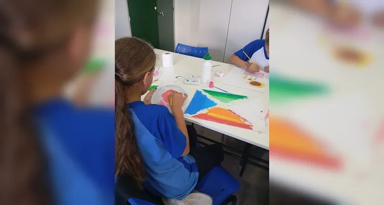 Confira a série de registros do amplo trabalho em sala de aula.