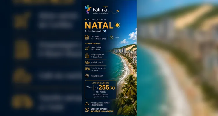 Fátima Viagens apresenta novos roteiros para viajar pelo Brasil e pela Europa