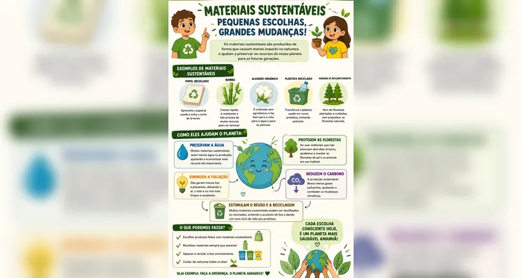 Os estudantes levaram as reflexões para casa, entrevistaram familiares e analisaram um infográfico para ampliar os conhecimentos.