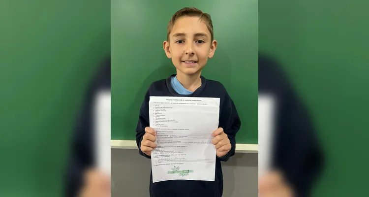 Os estudantes levaram as reflexões para casa, entrevistaram familiares e analisaram um infográfico para ampliar os conhecimentos.