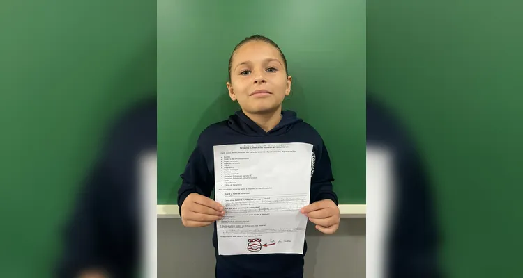 Os estudantes levaram as reflexões para casa, entrevistaram familiares e analisaram um infográfico para ampliar os conhecimentos.