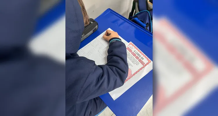 Confira os registros do trabalho em sala de aula.