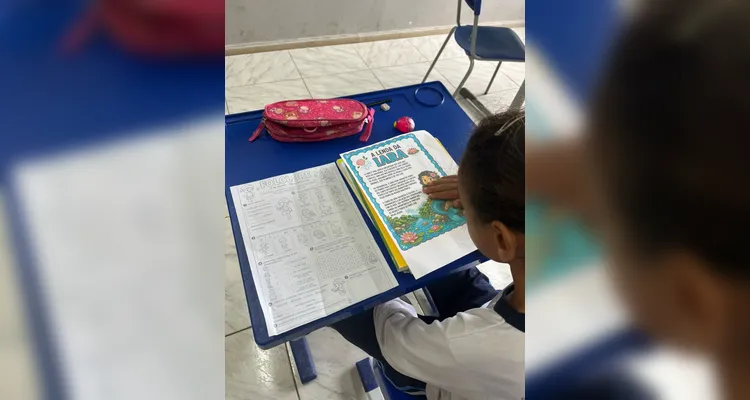 Confira os registros do trabalho em sala de aula.