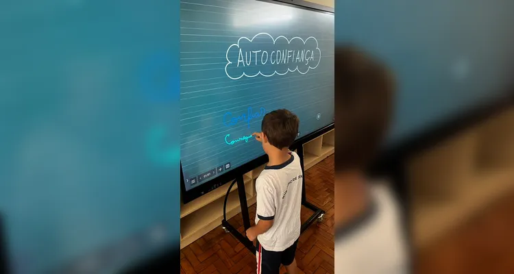 Confira a série de registros do amplo trabalho realizado em sala de aula.
