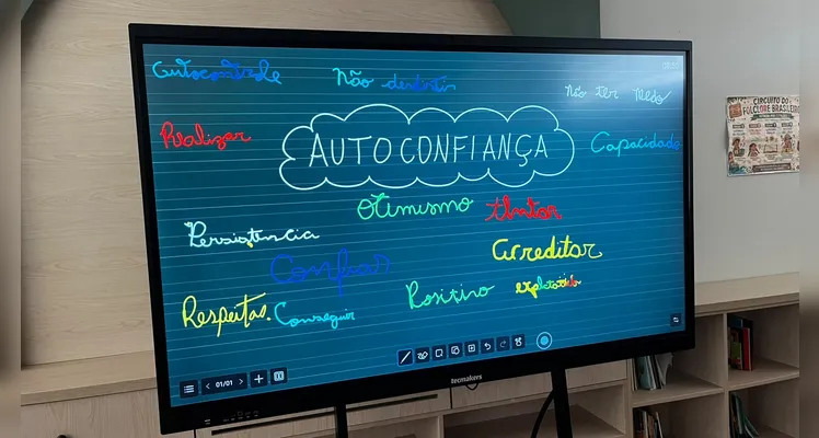 Confira a série de registros do amplo trabalho realizado em sala de aula.