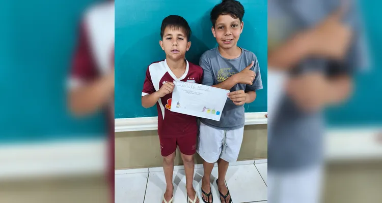 Confira a série de registros do trabalho em sala de aula.