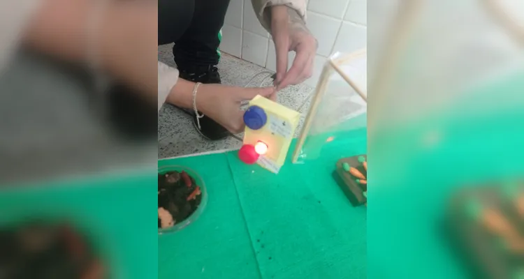 Confira os registros do trabalho em sala de aula.