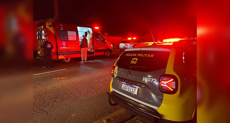 Motorista avança preferencial e colide contra carro no bairro Uvaranas em PG