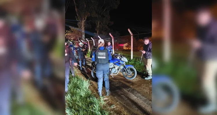 Operação 'Vizinhança Segura' aborda 39 veículos e prende dois motoristas em PG