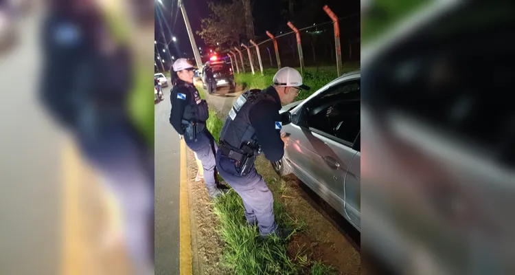 Operação 'Vizinhança Segura' aborda 39 veículos e prende dois motoristas em PG