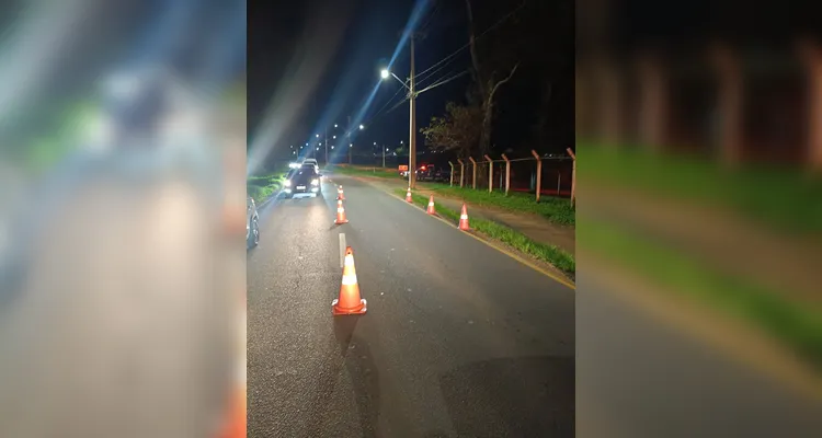 Operação 'Vizinhança Segura' aborda 39 veículos e prende dois motoristas em PG