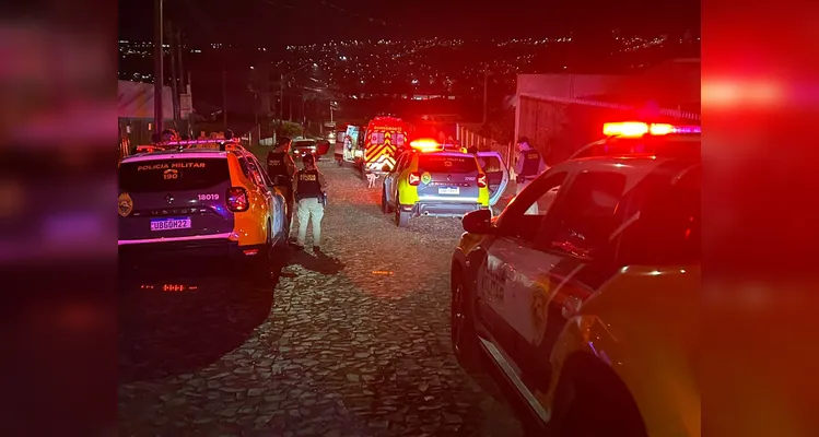 Discussão entre irmãos termina em esfaqueamento e prisão em PG