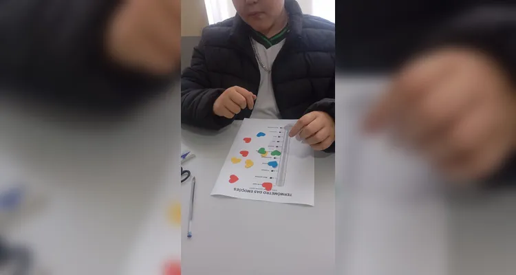Confira os registros do trabalho em sala de aula.