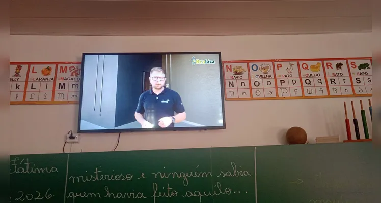 A videoaula do Vamos Ler, ReaLiza e Cargill foi o ponto de partida para as ações da turma.