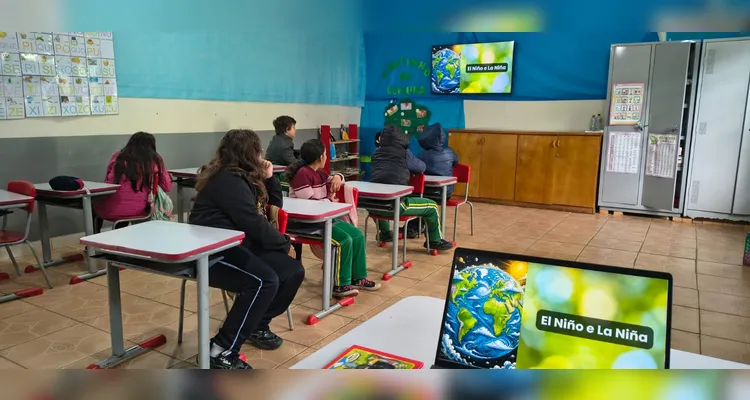 O conteúdo do projeto foi o ponto de partida para as ações da turma.