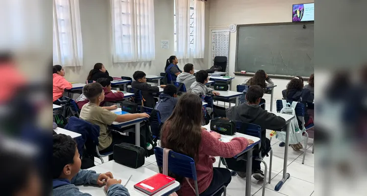 Confira a série de registros dentro e fora da sala de aula.