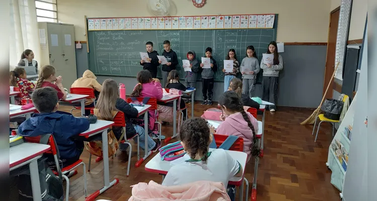 Confira a série de registros do amplo trabalho com os estudantes.
