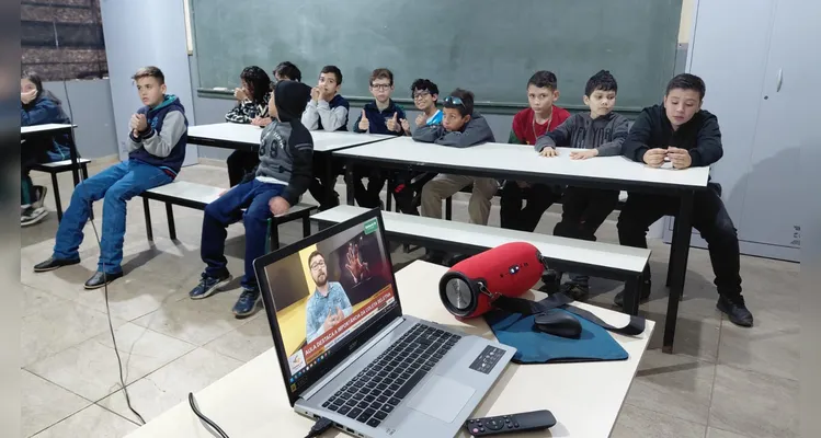 Confira a série de registros do amplo trabalho com os estudantes.