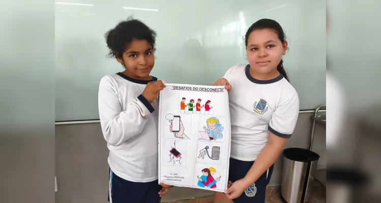 Confira os registros do trabalho em sala de aula.