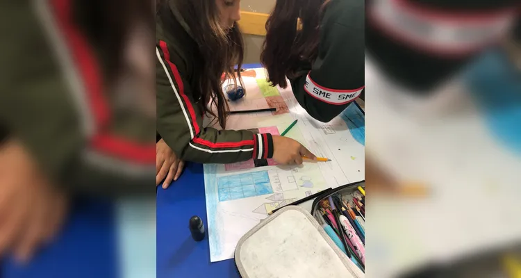 Confira os registros do trabalho em sala de aula.