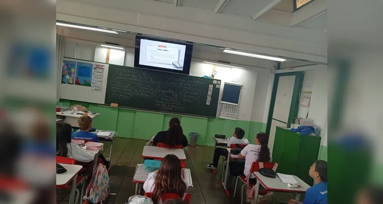 Confira a série de registros do amplo trabalho realizado em sala de aula.