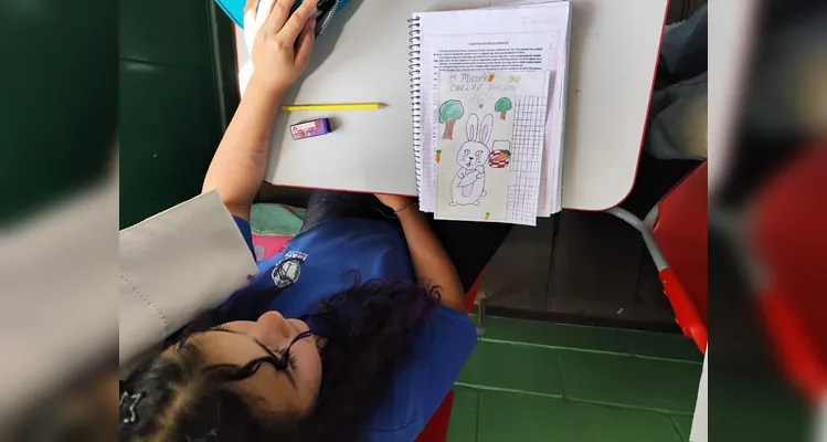 Confira a série de registros do amplo trabalho realizado em sala de aula.
