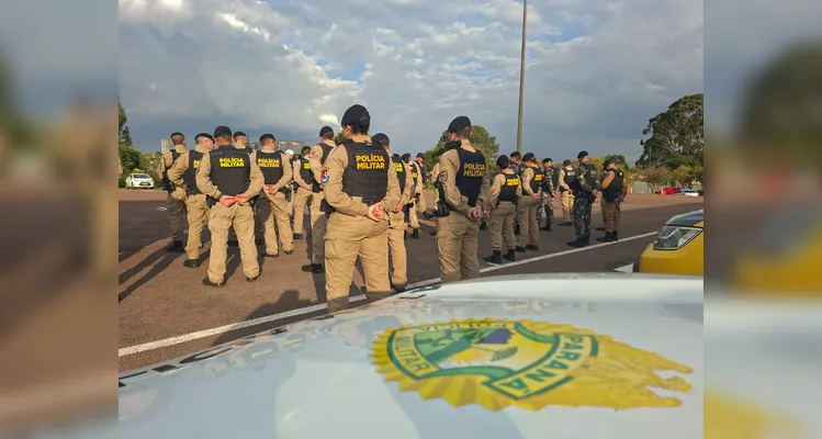 Operação Omnis aborda 171 pessoas e vistoria 91 veículos em PG