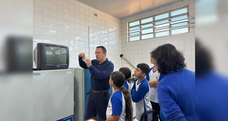 Confira a série de registros do trabalho no local.