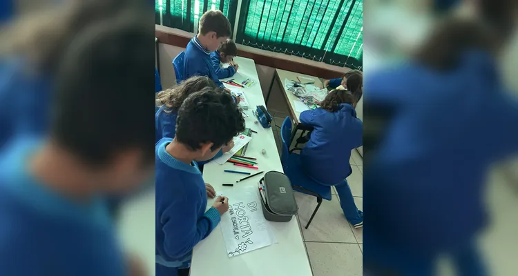 Confira a série de registros do amplo trabalho realizado pelos educandos.