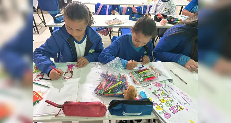 Confira a série de registros do amplo trabalho realizado pelos educandos.