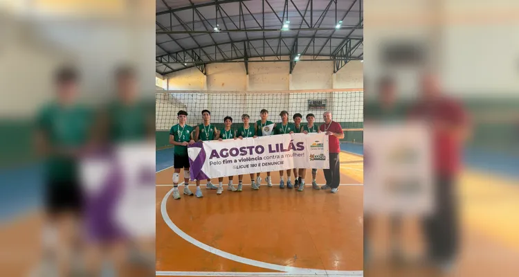 Equipes de Palmeira e Tibagi conquistam a 3ª etapa do Desafio AMCG de Vôlei