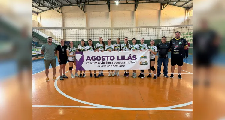 Equipes de Palmeira e Tibagi conquistam a 3ª etapa do Desafio AMCG de Vôlei