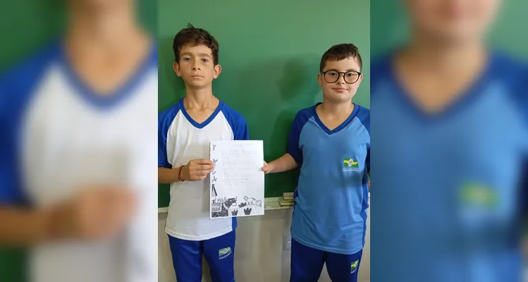 Confira os registros do amplo trabalho literário realizado pelos educandos.