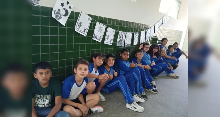 Confira os registros do amplo trabalho literário realizado pelos educandos.