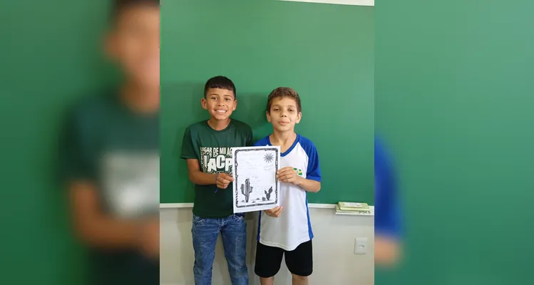 Confira os registros do amplo trabalho literário realizado pelos educandos.