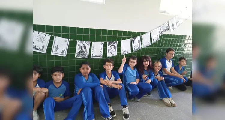 Confira os registros do amplo trabalho literário realizado pelos educandos.